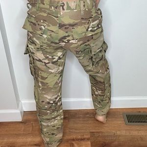 Vintage authentic army camo cargo pants vintage utility pants S